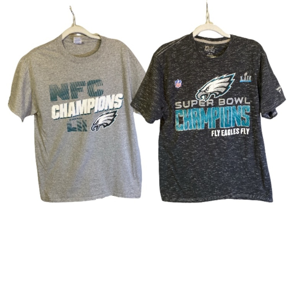 Philadelphia Eagles NFL graphic tee bundle m